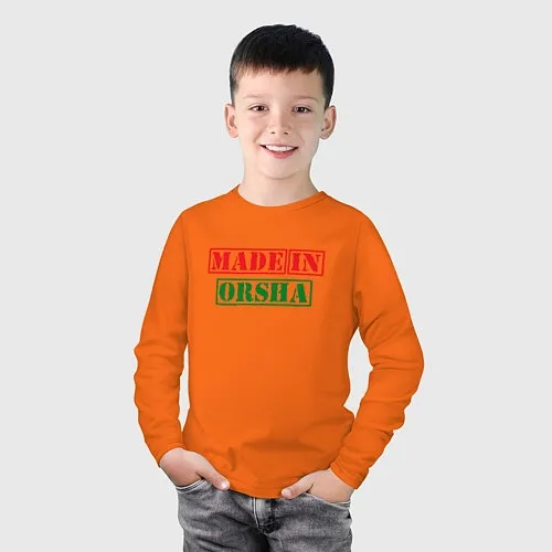 Детские белорусские лонгсливы