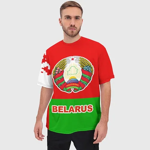 Мужские белорусские 3d-футболки