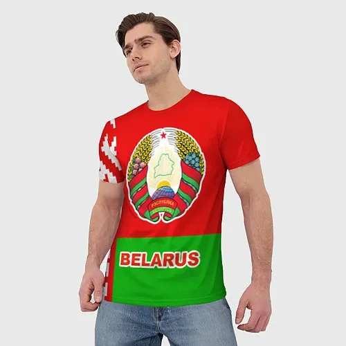 Мужские белорусские футболки