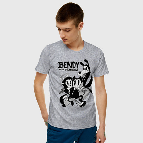Мужские футболки Bendy And the ink machine