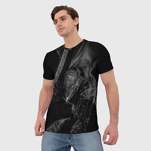 Мужские 3D-футболки Берсерк