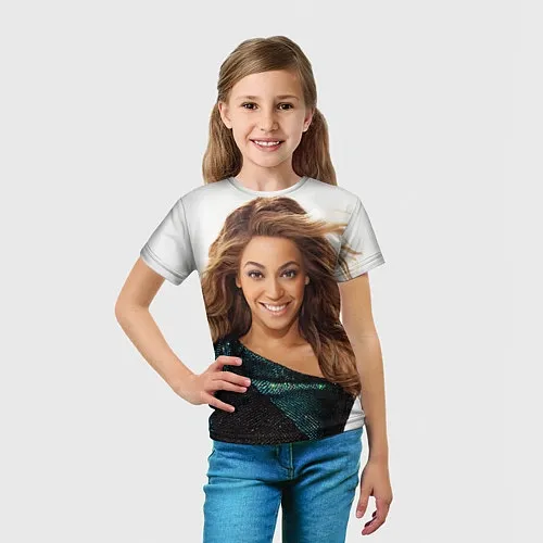 Детские 3D-футболки Beyonce