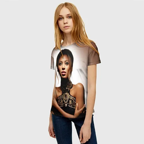 Женские 3D-футболки Beyonce