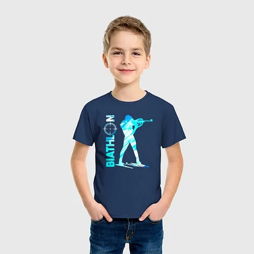 Детские футболки для биатлона