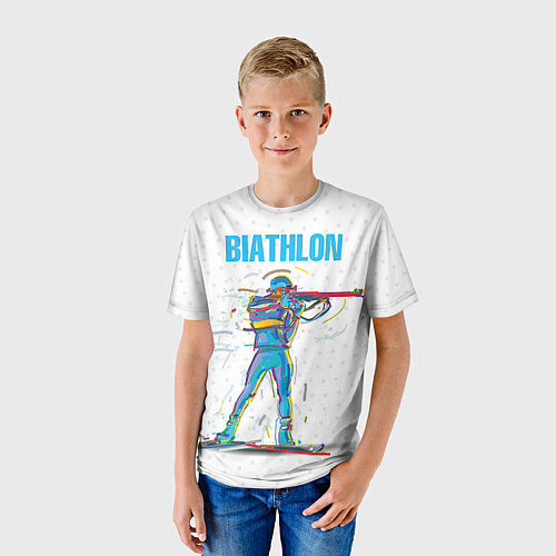 Детские футболки для биатлона