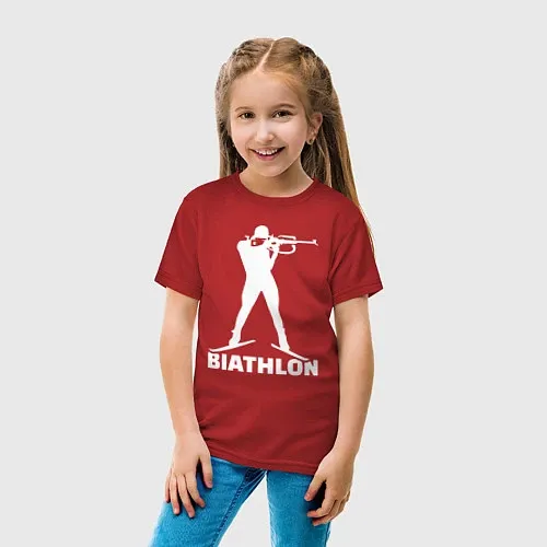 Хлопковые футболки для биатлона
