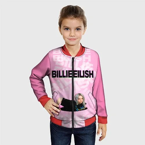 Детские куртки-бомберы Billie Eilish