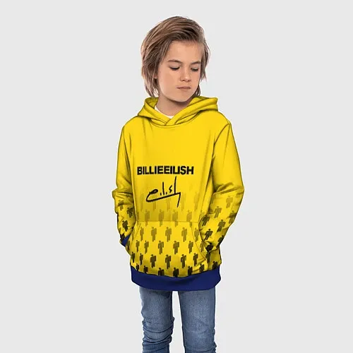 Yellow hoodie clearance billie eilish