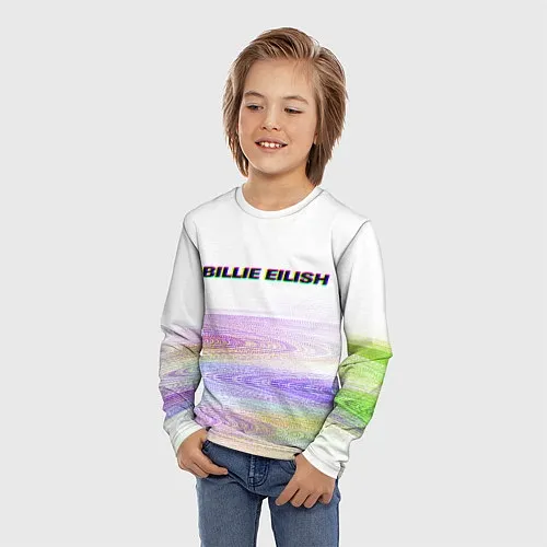 Детские футболки с рукавом Billie Eilish