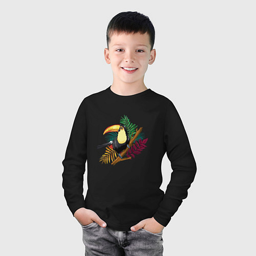 Детские футболки с рукавом с птицами