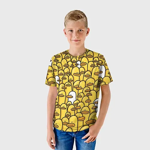 Детские 3D-футболки с птицами