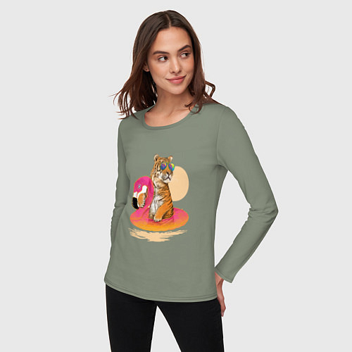 Женские футболки с рукавом с птицами