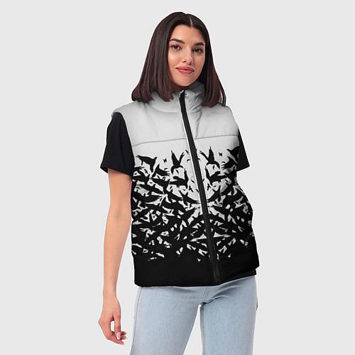 Женские жилетки с птицами