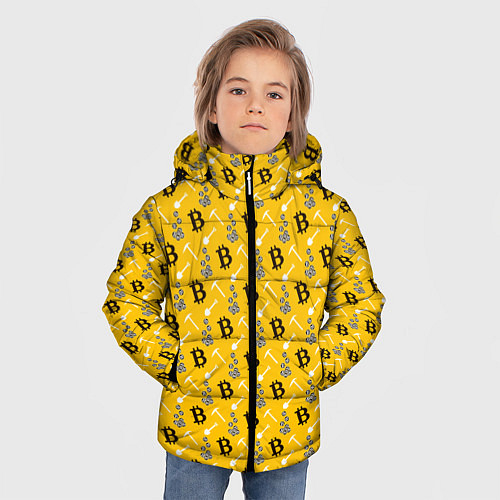 Детские зимние куртки Bitcoin