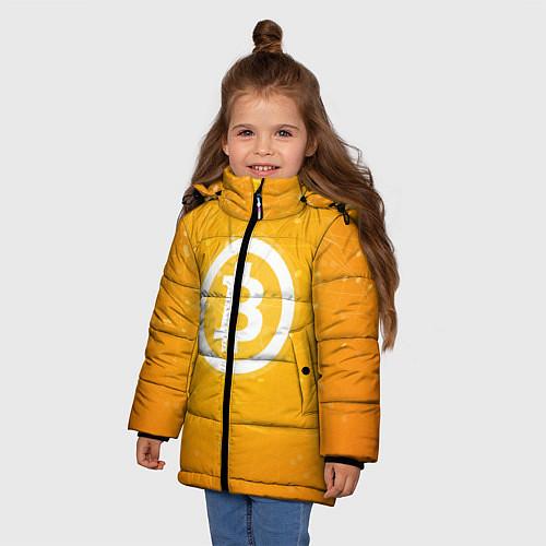 Детские куртки с капюшоном Bitcoin