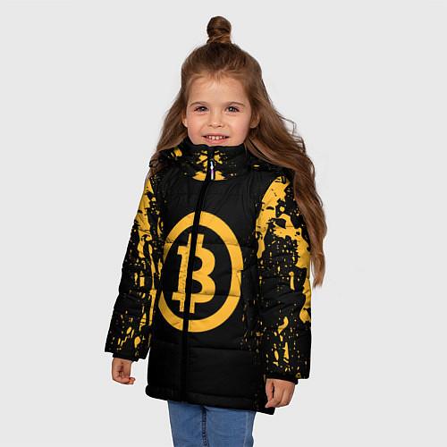 Детские куртки с капюшоном Bitcoin