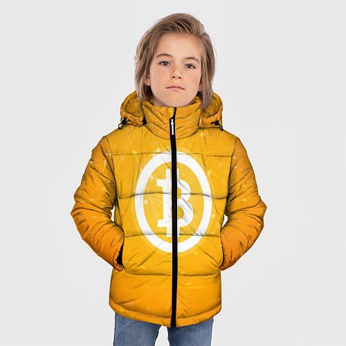 Детские куртки с капюшоном Bitcoin