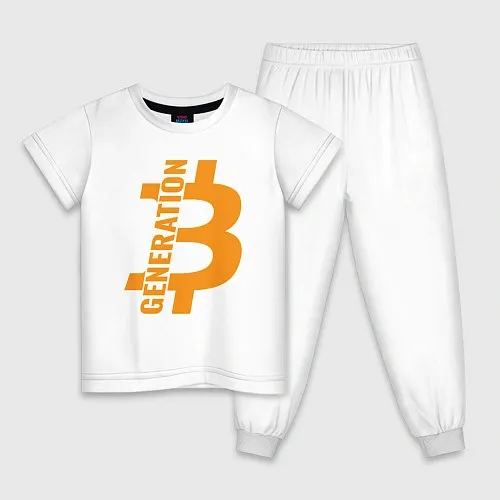 Детские пижамы Bitcoin