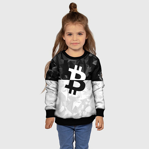 Детские 3D-свитшоты Bitcoin