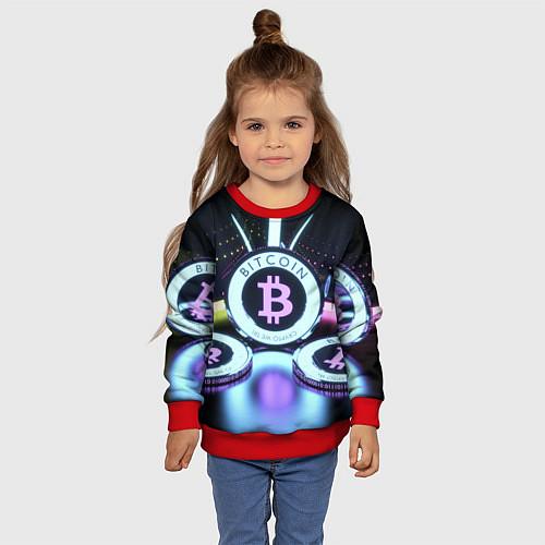 Детские свитшоты Bitcoin