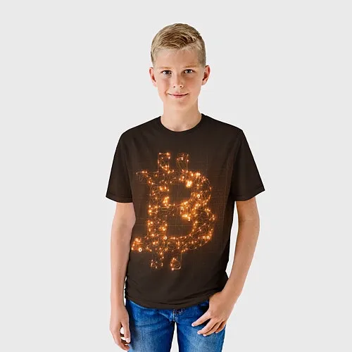 Детские футболки Bitcoin