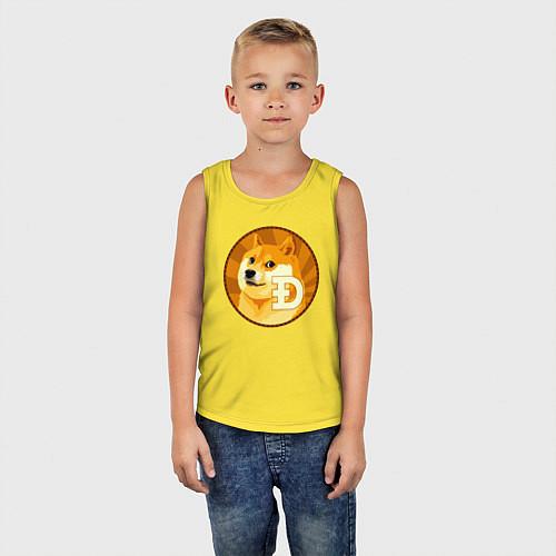 Детские майки-безрукавки Bitcoin