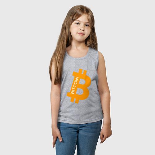 Детские майки-безрукавки Bitcoin