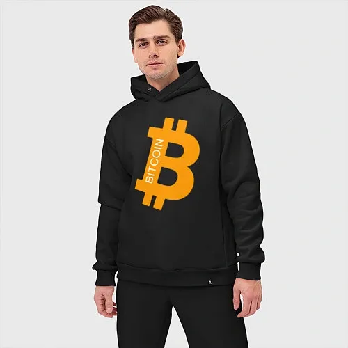 Мужские Костюмы оверсайз Bitcoin