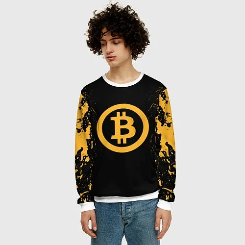 Мужские свитшоты Bitcoin