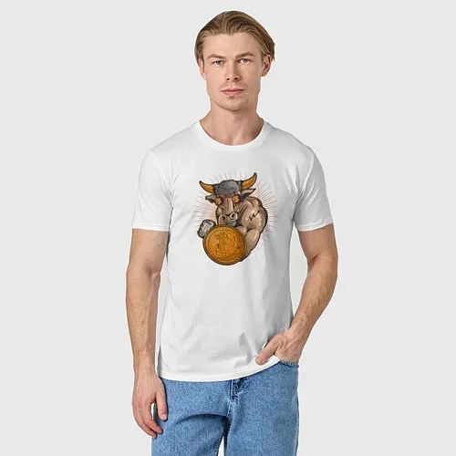 Мужские футболки Bitcoin