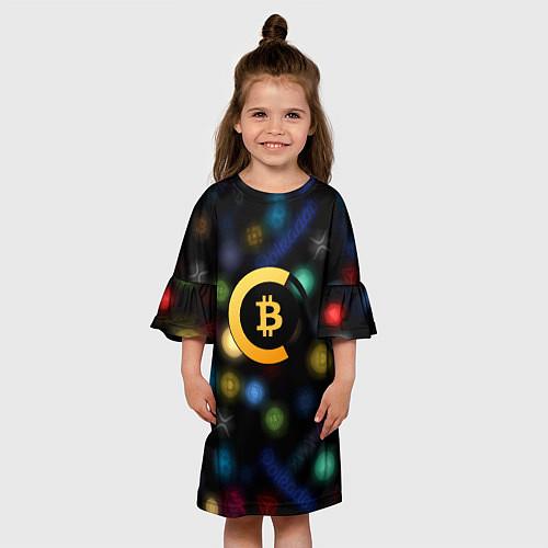 Платья укороченные Bitcoin