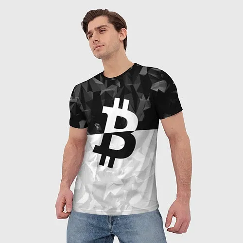 3D-футболки Bitcoin