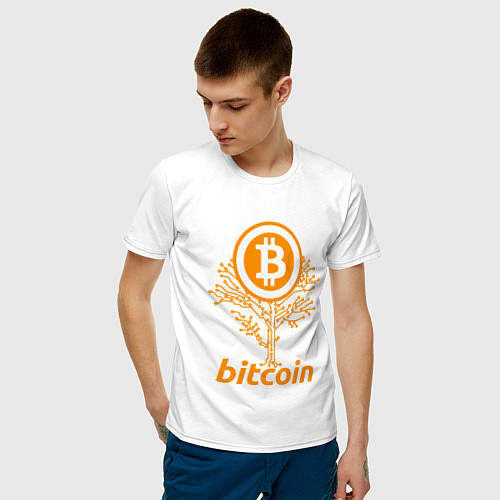 Хлопковые футболки Bitcoin