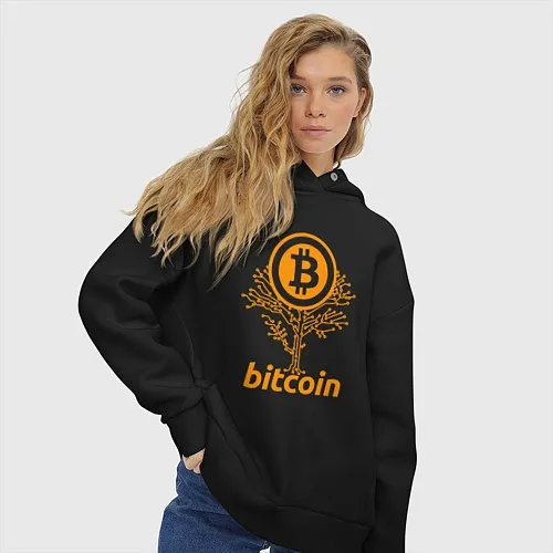 Женские худи Bitcoin