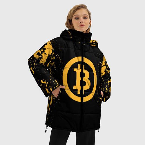 Женские куртки с капюшоном Bitcoin