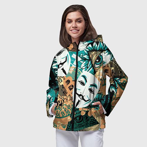 Женские ветровки Bitcoin