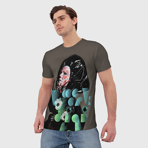 Мужские 3D-футболки Bjork