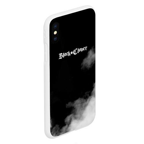 Чехлы для iPhone XS Max Черный клевер