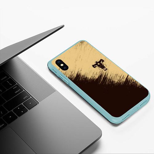 Чехлы для iPhone XS Max Черный клевер