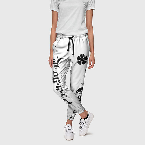 Женские брюки Черный клевер