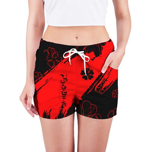 Женские шорты Черный клевер