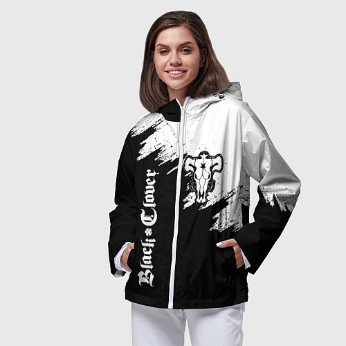 Женские ветровки Черный клевер