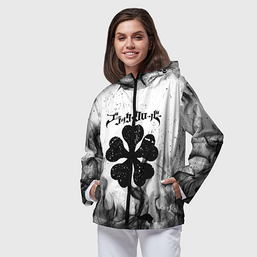 Женские ветровки Черный клевер