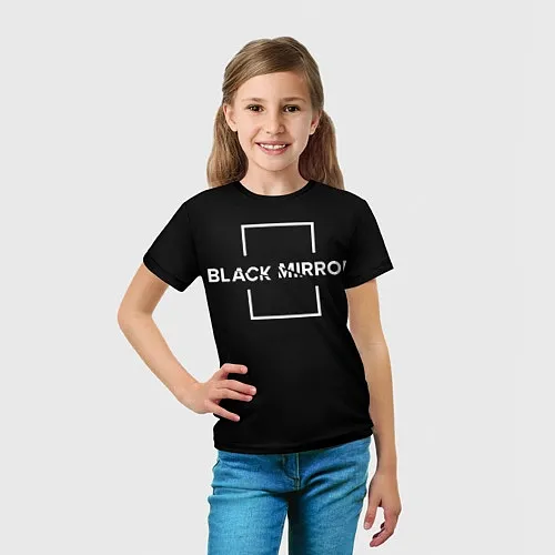 Детские 3D-футболки Черное зеркало