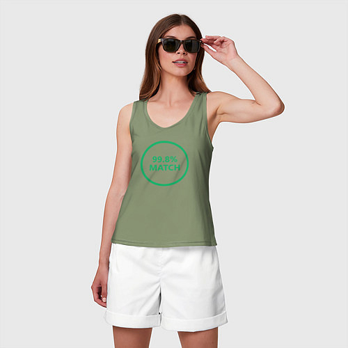 Женские майки-безрукавки Черное зеркало