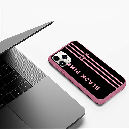 Чехлы iPhone 11 series Black Pink