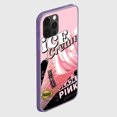Чехлы iPhone 12 Pro Max Black Pink