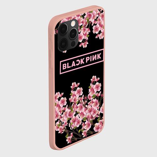 Чехлы iPhone 12 серии Black Pink