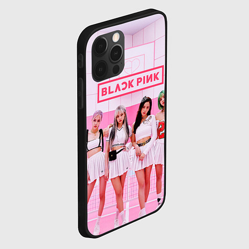 Чехлы iPhone 12 series Black Pink