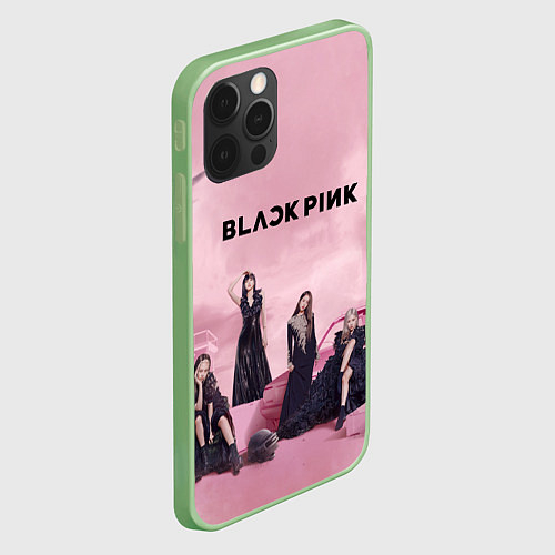 Чехлы iPhone 12 series Black Pink